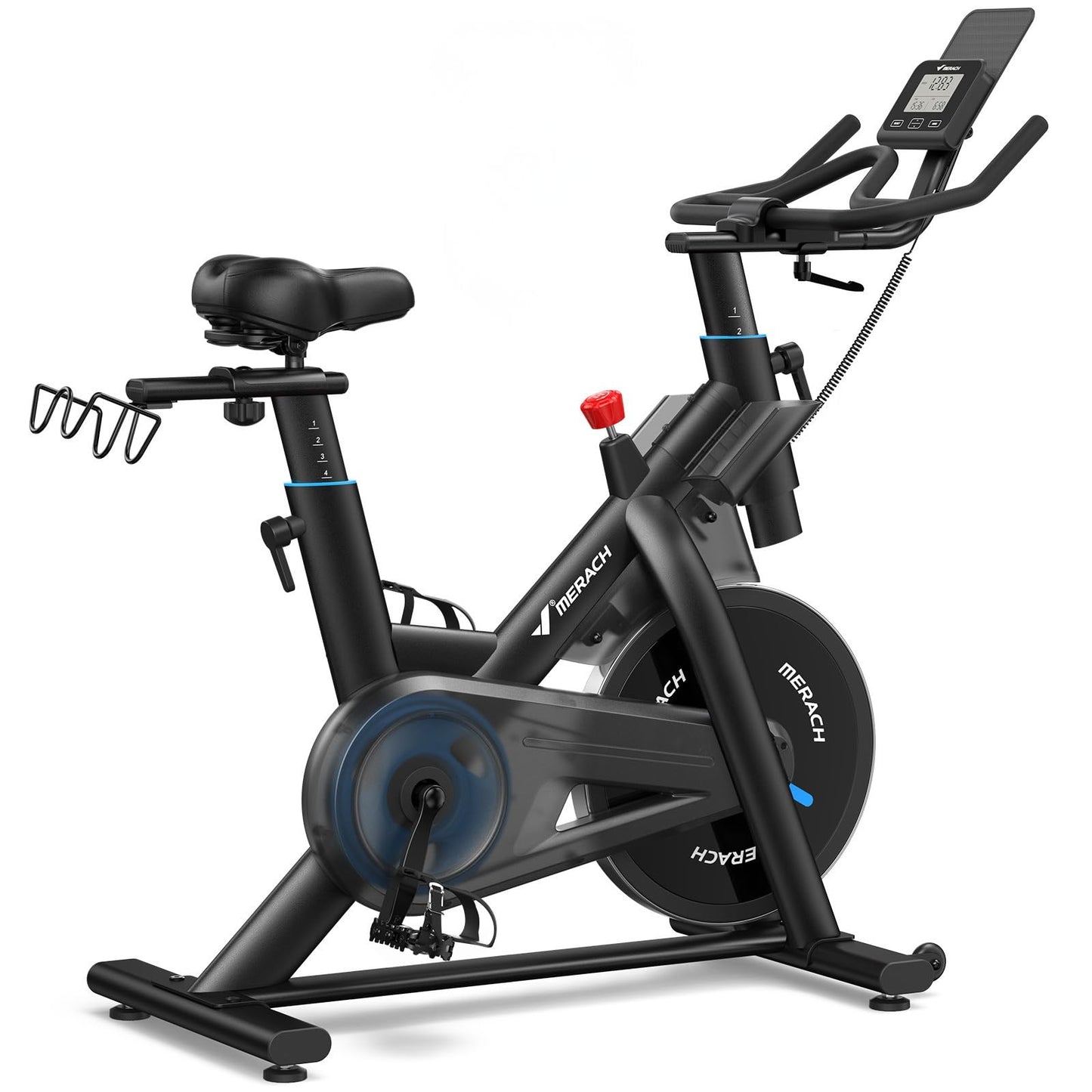 MERACH S29 Magnetic Exercise Bike – 350 lbs Capacity, Ultra-Quiet Operation, App Connectivity, Heavy-Duty Steel Frame
